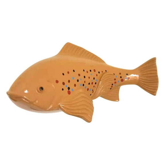 PEIBang Fish Statue Garden Decoration,Outdoor Fish Sculpture Resin Fish Craft for Patio Lawn Porch Home Decor