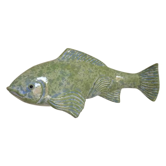 PEIBang Fish Statue Garden Decoration,Outdoor Fish Sculpture Resin Fish Craft for Patio Lawn Porch Home Decor