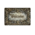 thumbnail image 1 of PEIBang Front Door Mat,Welcome Door Mats Outdoor Indoor,Stain Resistant Non-Slip Rubber Backing Low Profile Doormat for Entryway, 1 of 6