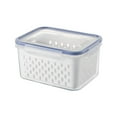 thumbnail image 1 of PEIBang Fruit Containers for Fridge,Leakproof Food Storage Containers with Removable Colander,Produce Storage Containers for Fruits,Vegetables, 1 of 9