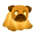 thumbnail image 1 of PEIBang Halloween Ghost Lamp Table Centerpiece,Cute Dog Statue Nightlight Decorations,Glowing Ghost Figurine for Party Home Decor, 1 of 2