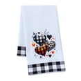 thumbnail image 1 of PEIBang Halloween Kitchen Towels,Pumpkin Autumn Dish Towels,18x28 Inch Absorbent Dishcloth for Farmhouse Home Decoration, 1 of 6