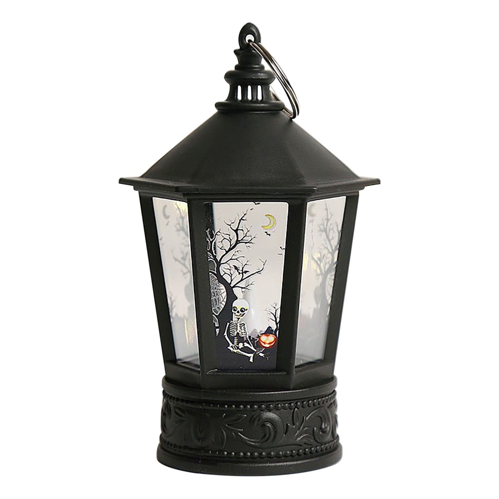 PEIBang Halloween LED Candle Lights Battery Operated Hanging Lantern ...