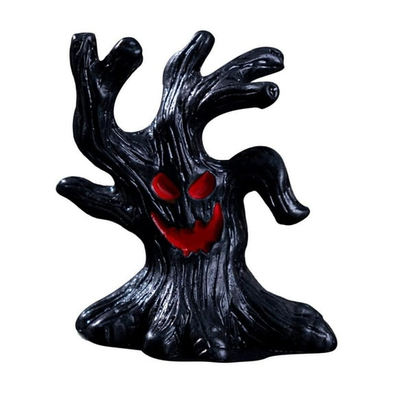 PEIBang Halloween Miniature Figurine Model 3.15 inch Dark-Tone Resin Decor with Realistic Textures for Tabletop,Shelf,or Desk Display,Safe Flat Base,Durable & Colorfast