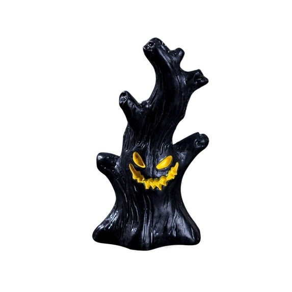 PEIBang Halloween Miniature Figurine Model 3.15 inch Resin Craftwork Dark-Tone Tabletop Display Realistic Textures Shelf Decor with Flat Base for Stability