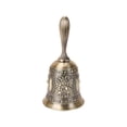 thumbnail image 1 of PEIBang Hand Bell Service Bell Call,Vintage Metal Hand Bells Dinner Bell,Wedding Bell Hand Call Bells for Seniors Bedside, 1 of 6