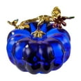 thumbnail image 1 of PEIBang Hand Blown Glass Pumpkin Figurine,Pumpkins Tabletop Decorative Ornaments for Fall Harvest Thanksgiving, 1 of 6