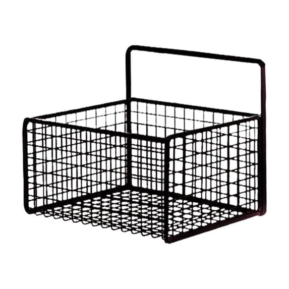 PEIBang Hanging Storage Baskets Organizer,Metal Wire Storage Bin Rack for Kitchen Bathroom Shower Spice Shelf