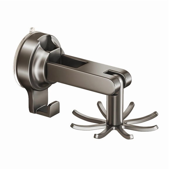 PEIBang Hanging Utensil Holder Hooks,Kitchen Utensil Hanger Wall Mount,360 Degrees Rotating Suction Cup Hook Utensil Rack for Kitchen Bathroom Cabinet