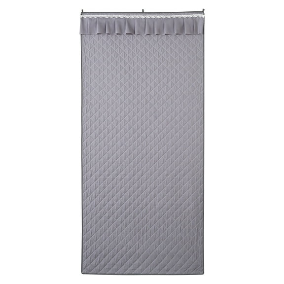 PEIBang Insulated Door Screen,Thermal Front Back Curtains,Privacy Warm Door Curtain Thicken Door Cover for Winter,1 Panel