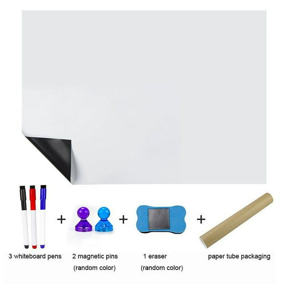 PEIBang Magnetic Dry Erase Whiteboard Paper,8"x12" White Board Film for Wall,Dry Erase Board for Office Classroom Home