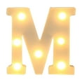 thumbnail image 1 of PEIBang Marquee Letters,Led Letter Lights,26 Alphabet Battery Powered LED Light Sign,Decorative Lighted Standing Letters for Room Decor, 1 of 4