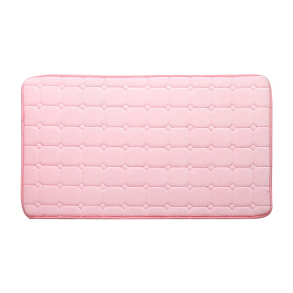 PEIBang Memory Foam Bath Mat,Super Soft Absorbent Bathroom Rug,Non Slip Quick Dry Machine Washable Floor Carpet for Tub Shower,Home Decor Accessories