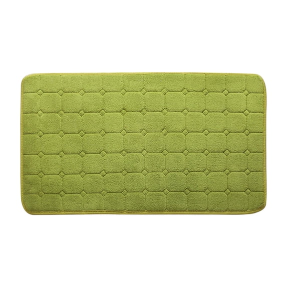 PEIBang Memory Foam Bath Mat,Super Soft Absorbent Bathroom Rug,Non Slip Quick Dry Machine Washable Floor Carpet for Tub Shower,Home Decor Accessories
