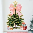 thumbnail image 1 of PEIBang Merry Christmas Tree Wall Decal,Christmas Window Clings Wall Decals for Winter Room Kitchen Bathroom Party Holiday Decor, 1 of 5