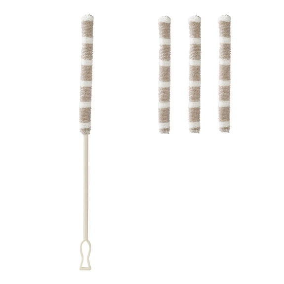 PEIBang Microfiber Detail Duster Sticks,Gap Dust Cleaner with 3 Refills,Mini Duster Crevice Cleaning Tool for Car Air Vents,Blinds,Fans,Windows,Small Spaces
