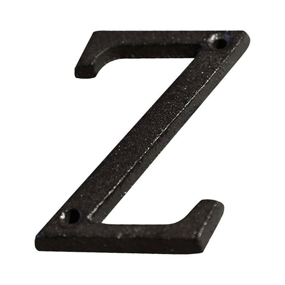 PEIBang Modern House Letters,3" Wrought Iron Home Address Mailbox Number for Yard and House Decor