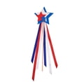 thumbnail image 1 of PEIBang Patriotic Streamer Wand,4th of July Star Fairy Wand,Independence Day Star Pick for Memorial Day Patriotic Party Supplies, 1 of 6