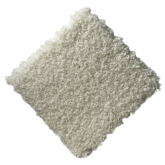 PEIBang Plush Foam Interlocking Carpet Tiles,Soft Shaggy Fluffy Floor Area Rugs with Padding,Decorative Floor Protective Mats for Living Room Bedroom