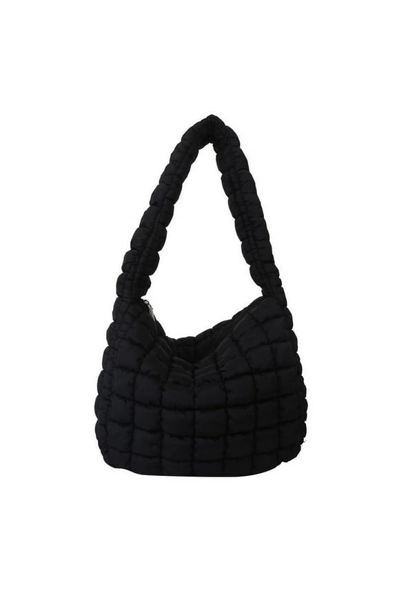 Quilted Tote Bag for Women,Quilted Shoulder Bags,Lightweight Puffy Tote Bag,Padding Cloud Crossbody Bag 2025