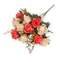 thumbnail image 1 of PEIBang Rose Artificial Flowers Bulk,Fake Flowers Bouquet for Wedding Table Centerpieces Party Home Decorations, 1 of 6