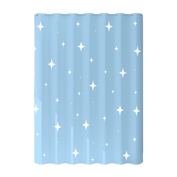 PEIBang Shower Curtain with 8 Hooks,39x71 Inch Shower Curtain Liner,Bathroom Curtains Shower Curtain for Shower Stall and Bathtubs
