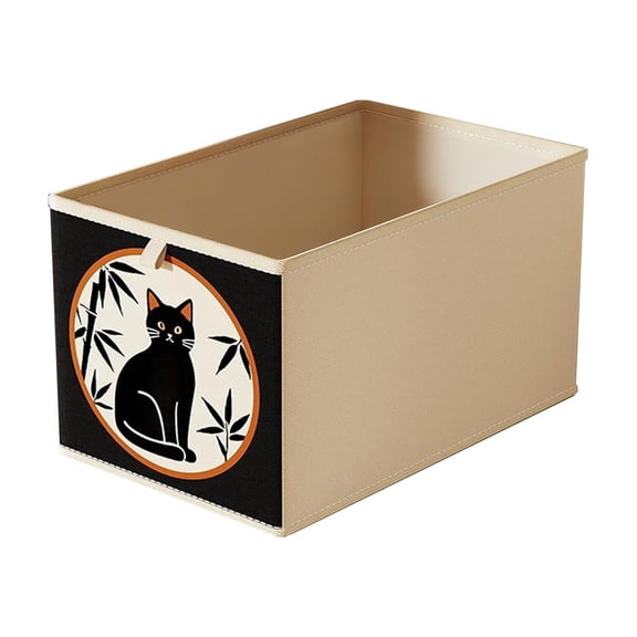 PEIBang Small Foldable Drawer Organizer,9"x12"x7" Closet Storage Bin for Socks,Underwear and Clothes