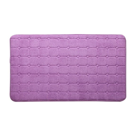 PEIBang Solid Color Area Rugs,Non Slip and Absorbent Rugs Bath Mat,Super Soft Memory Foam Door Mat for Bedroom Living Room Bathroom