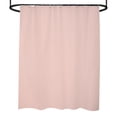 thumbnail image 1 of PEIBang Solid Color Shower Curtain Liner for Bathroom,71x79 Inch Fabric Shower Curtain with Grommet,Waterproof Machine Washable Bath Curtain, 1 of 6