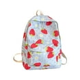 thumbnail image 1 of PEIBang Stawberry Backpack,Cute Printed Strawberry Bookbag,Lightweight Schoolbag for Travel Daypack, 1 of 5