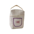thumbnail image 1 of PEIBang Storage Bag Organizing Pouch,Cute Quilted Cotton Diaper Bag Organizer,Diaper Pouch with Zipper, 1 of 6