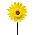 thumbnail image 1 of PEIBang Sunflower Wind Spinner Outdoor,Wind Sculpture with Stake,Windmill for Outside Garden Lawn Yard Art Decorations, 1 of 8