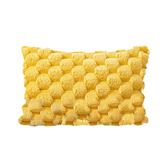 PEIBang Super Soft Decorative Pillowcase,12x20 Inch Plush Throw Pillow Covers Cushion Cover for Sofa Couch Bed Livingroom