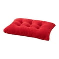 thumbnail image 1 of PEIBang Thickened Chair Cushion,Solid Color Rectangular Stool Cushion,Super Soft Seat Cushion with Ties, 1 of 7