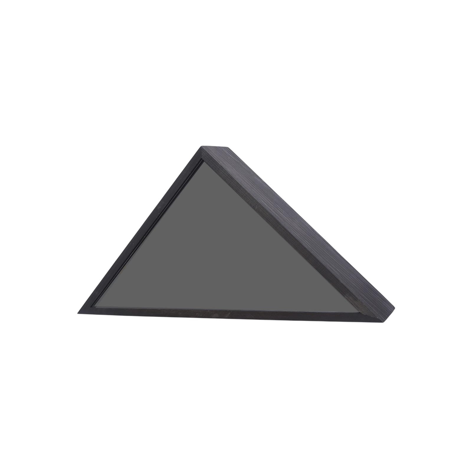 Triangular Flag Box PEIBang Triangle Flag Box,Standing American Flag Display Case with ...