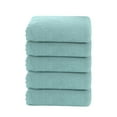 thumbnail image 1 of PEIBang Ultra Soft Washcloths Set of 5,Quick Drying Absorbent Coral Velvet Wash Clothes for Bath Facial,Soft Feel Fingertip Towels, 1 of 6