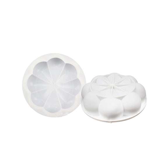 PEIBang Valentines Day 3D Flower Silicone Mold,Valentines Chrysanthemum Flower Shape Fondant Candle Chocolate Candy Mould for Wedding Birthday Party Baking