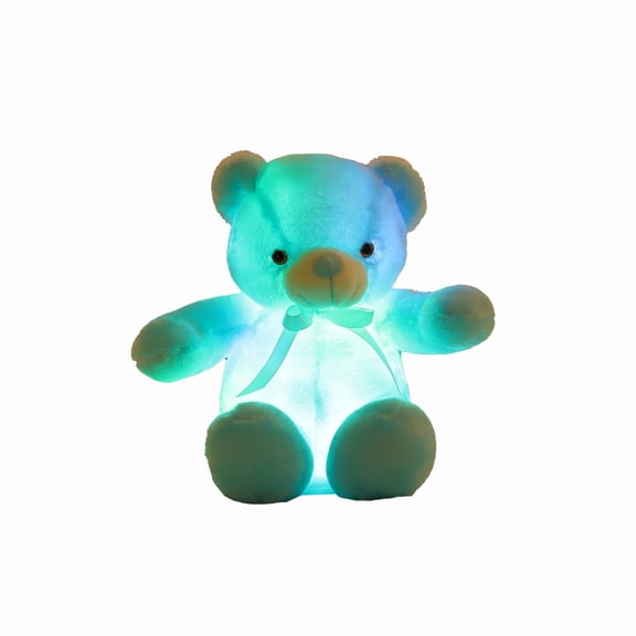 PEIBang Valentines Day Gifts,LED Bears Stuffed Animals,Cute Glow Bear Plush Toys Light Up Bear for Valentine's Day Anniversary Birthday