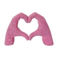 thumbnail image 1 of PEIBang Valentines Day Heart Hands Statue,Love Finger Sculptures Modern Home Decor for Living Room,Bedroom,Office,Bookshelf,Wedding, 1 of 6