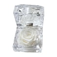 thumbnail image 1 of PEIBang Valentines Day Preserved Flower Ring Box,Eternity Rose Flower in Clear Acrylic Ring Box,Jewelry Display Holder for Valentine's Day Birthday Wedding Anniversary, 1 of 6