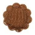 thumbnail image 1 of PEIBang Wicker Bread Baskets,Rattan Fruit Baskets,Flower Shaped Tabletop Woven Serving Baskets Trays for Fruits Vegetables and Snacks,Large, 1 of 7