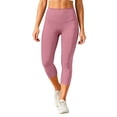 thumbnail image 1 of PEIBang Women's Quick Dry Slim Fit Capri Athletic Pants,Elastic High Rise Side Split Stretch Calf Leggings for Daily Loungewear, 1 of 8