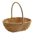 thumbnail image 1 of PEIBang Woven Basket with Handle,Garden Harvest Basket Storage Baskets for Picnic,Easter,Party Storage Decor, 1 of 4