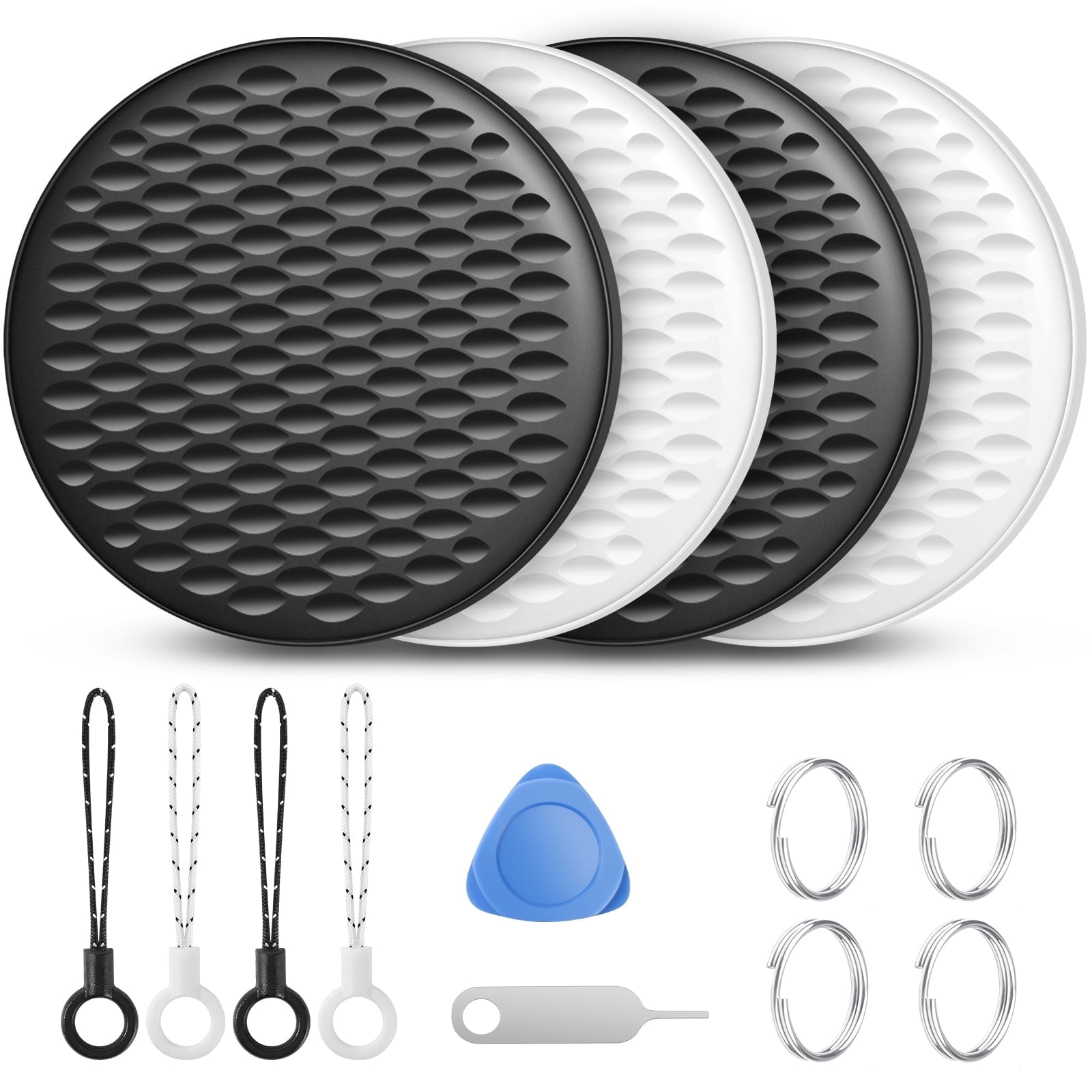 PEISAINOX AirTag Bluetooth Key Tracker, Compatible with iOS Find My ...