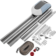 PEIXU Garage Roller Door Opener,800 N Lift Force Electric Roller Gate Opener,Auto Garage Roller Gate Opener Kit with 2 Remote,for Garage Store Hotel Factory Schools Ranches Private Homes