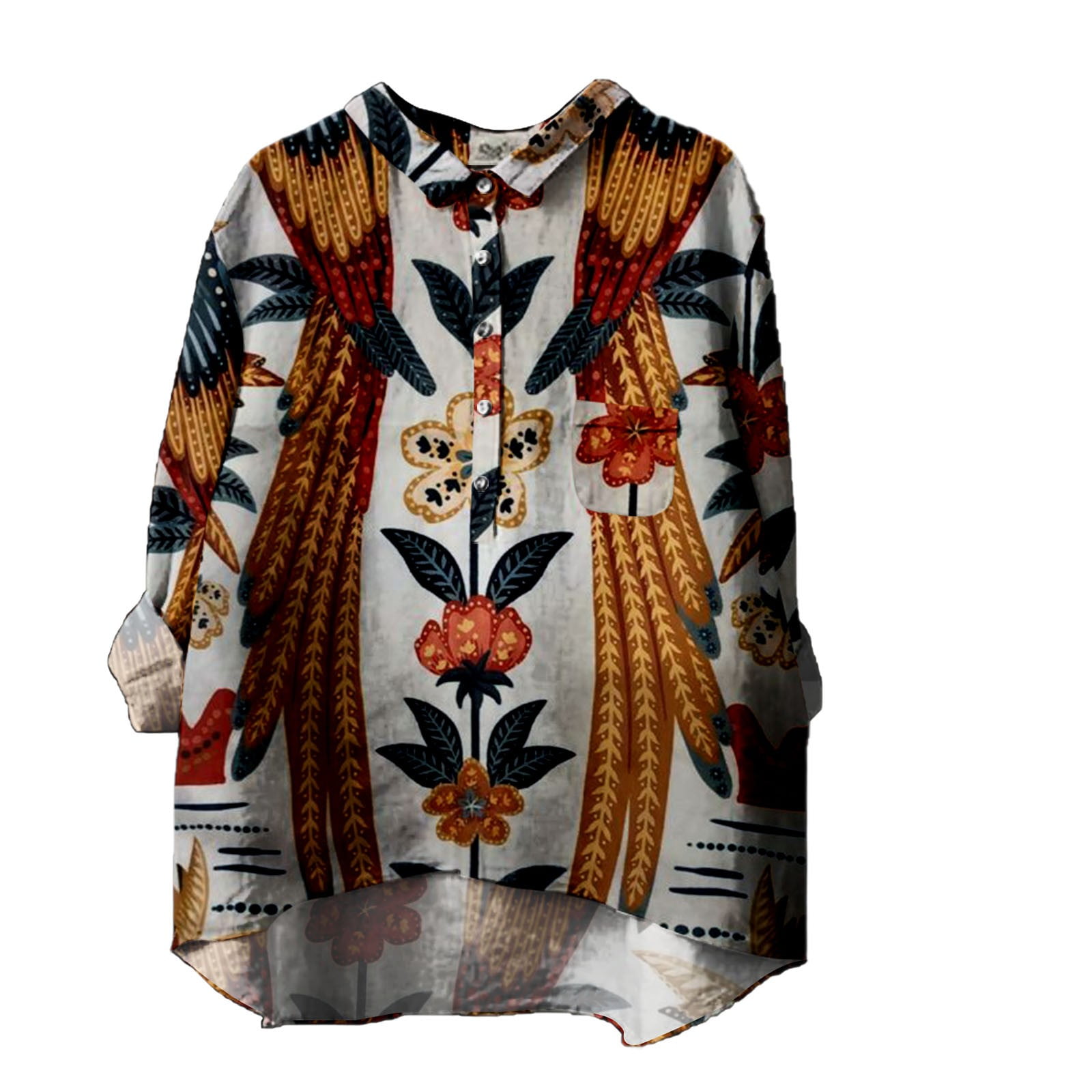 PEJINTRY Clothes for Women Baggy Shirts for Women Blouses for Women