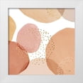 thumbnail image 1 of PELA 12x12 White Modern Wood Framed Museum Art Print Titled - Pebbles  III, 1 of 4
