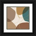 thumbnail image 1 of PELA 26x26 Black Ornate Wood Framed with Double Matting Museum Art Print Titled - Down  to Earth earthy IV, 1 of 4
