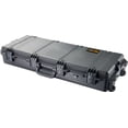 thumbnail interactive-video image 1 of Pelican Storm IM3300 Rifle Case with Foam, Watertight, crushproof, Dustproof, Lockable Hasps, Rugged In-Line Wheels, Black, 1 of 5