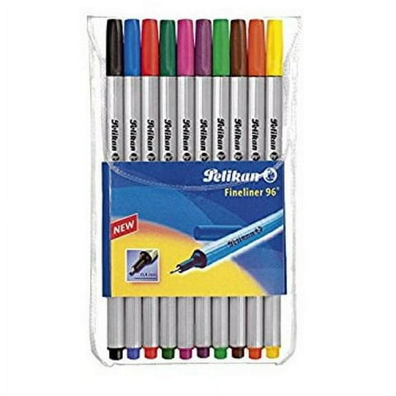 PELIKAN FINELINER96 MARKER BASIC 10 PIECE SET